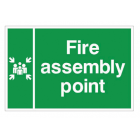 Fire Assembly Point Sign - Rigid (600mm x 400mm) – FAPR